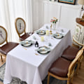 Miniatyrbillede 5 af 5: Stofservietter 12 pakker, vaskbare satinservietter, 20 * 20 tommer