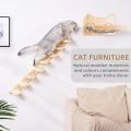 Miniatyrbilde 5 av 5: Veggmonterte hyller for klatring, veggkatt trapp stige møbler