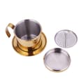 Miniatyrbillede 3 af 5: Vietnamesisk Kaffedrypfilter Rustfrit Stål Kop Infuser Maker til Hjemmet