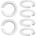 Miniatyrbillede 1 af 4: Lampe Skærm Adapter Ring E27 Til E14 Lampe Skærm Adapter Reducer Skive E27 Skrue Lampe Skærm Konverteringsring - 6stk