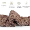 Miniatyrbild 4 av 5: Teddy Legs Strumpor, Mysiga Strumpor, Över Knä Hög Fuzzy Plush Toffelstrumpor, Varma Över Knä Skor, Fuzzy Ben, Långa Fuzzy Strumpor brown