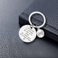 Miniatyrbillede 3 af 5: Nøglering Valentinsdagsgaver til kæreste, par nøglering gave til ham eller hende, jul fødselsdag bryllupsdag jubilæum