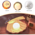 Miniatyrbillede 2 af 5: Shell Pearl Natlampe