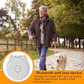 Miniatyrbild 2 av 5: Personliga enheter, Smart GPS-tracker - Trådlös Smart Pet Tracker | Anti-förlorad platsspårare, liten GPS-enhet, objektdetektor (vit)