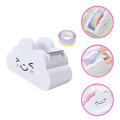 Miniatyrbillede 5 af 5: 1 sæt tape dispenser regnbueform washi tape dispensere skrivebord washi papir dispenser til kontor hjem skole