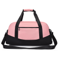 Miniatyrbillede 1 af 5: Gym Bag til kvinder og mænd, rejsetaske med skorum og våd lomme, rejsetaske, holdall, tote, håndbagage, overnatningstaske (Pink)