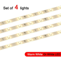 Miniatyrbilde 3 av 5: LED-strips for underskap i kjøkken (varm hvit 4x30cm)