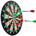 Pikkukuva 1 / 5: Magneettinen dartstaulu, 17 tuuman magneettinen dartstaulu, jossa on 6 magneettista dartsia 2 värissä lapsille ja aikuisille