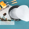 Miniatyrbilde 4 av 5: 8 tommers Non Stick Baking Parchment Paper Rounds, Set of 200 8 inches