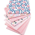 Pikkukuva 1 / 5: Puuvillakangas Patchwork, 7 kpl 50 x 40 cm ompelupalapeli