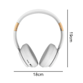 Pikkukuva 5 / 5: Langattomat kuulokkeet, Bluetooth-kuulokkeet mikrofonilla white