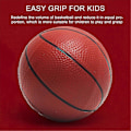 Miniatyrbild 3 av 5: Transparent Hängande Dörr Basketbolltavla Slagfri Basketboll Bakbräda Med 1 Korgnät 4 Krokar 1 Basketboll black