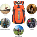 Miniatyrbild 6 av 6: Lätt vandringsryggsäck, multifunktionell vattenavvisande casual camping trekking ryggsäck för cykling resor klättring bergsbestigare utomhus sport orange