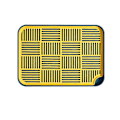 Miniatyrbild 1 av 3: Droppbricka, Diskställ med droppbricka, Diskställ för diskar, Droppställ för diskho blå och gul yellow