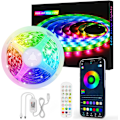 Pikkukuva 1 / 5: LED-nauha, 5M 150LED Bluetooth 5050 RGB 5V USB