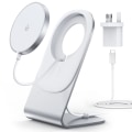 Miniatyrbillede 1 af 5: Magnetisk trådløs oplader til iPhone 15/14/13/12-serien - med Mag Safe-opladerstativ og adapter, kompatibel med Magsafe iPhone (europæisk standard) European regulations