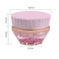 Miniatyrbild 2 av 5: Högdensitets mjuk magisk foundationborste multifunktionell makeupborste för ett brett utbud av foundation, med bärbar förvaringsväska (rosa)