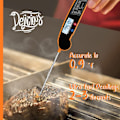 Miniatyrbild 4 av 5: Digital kötttermometer, hopfällbar sond, automatisk på/av