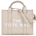 Miniatyrbillede 1 af 4: Dames Canvas Tote Tassen Casual Canvas Crossbody Tas (Beige)