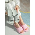Miniatyrbillede 3 af 4: Bruse slippers, til kvinder indendørs brug, skridsikre (lilla) (5/6UK)