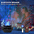 Miniatyrbild 4 av 5: Galaxyprojektor Stjärnprojektor med Bluetooth-högtalare