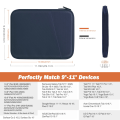 Miniatyrbilde 2 av 5: 9-11\" nettbrettveske med sidelomme kompatibel med iPad Pro 11 M2 2022-2018/iPad 10 10.9 2022/iPad Air 5 10.9\" 2022/Air 4 10.9