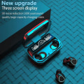 Pikkukuva 5 / 5: Langattomat kuulokkeet, langattomat nappikuulokkeet mikrofonilla Bluetooth-kosketusohjauksella, melunvaimennuskuulokkeet urheiluun ja työhön