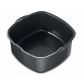 Miniatyrbillede 2 af 4: Husholdningsapparater Airfryer, Silikone, Sort, Rød