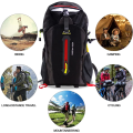 Miniatyrbild 6 av 6: Lätt vandringsryggsäck, multifunktionell vattenavvisande casual camping trekking ryggsäck för cykling resor klättring bergsbestigare utomhus sport black