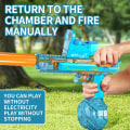 Miniatyrbilde 5 av 9: Elektrisk vannpistol, manuell og automatisk koblingsvannpistol, ultralang rekkevidde, stor kapasitet, ultralang standby, egnet for sommerbassengfester B