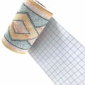 Pikkukuva 4 / 5: Itsekiinnittyvä tapettireunus, vedenpitävä, 10 cm x 5 metriä (vihreä)
