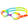 Pikkukuva 1 / 5: Lasten uimalasit, lasten uimalasit, sumunesto, vuototiiviit, UV-kestävät uimalasit lapsille, pojille, tytöille, lasten uimalasit colorful