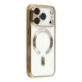 iPhone 17 Deksel Kompatibelt med MagSafe Full Kamerabeskyttelse TPU Telefondeksel - Gull iPhone 17