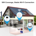 Miniatyrbillede 4 af 5: Dørklokkekamera trådløst, intelligent visuel dørklokke hjemmeintercom HD nattesyn WiFi genopladelig sikkerhedsdør dørklokke, APP-kontrol (hvid)