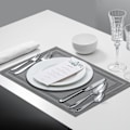 Miniatyrbilde 5 av 5: Plassmatter, sett med 6, til spisebord - Rustikt vevd plassmatte