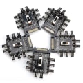 Miniatyrbillede 5 af 5: PC Fan Hub 12V PWM Hub, 8-kanals 3Pin PWM, CPU-hovedkort-ventilatorkontakt Desktop Computer Cooler Case Fan, SATA-grænseflade (8-port SATA)