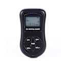 Miniatyrbilde 5 av 5: Lomme Radio Bærbar LCD-skjerm Digital Radio Mini FM-radio med hodetelefoner og snor Liten håndholdt batteridrevet