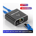 Miniatyrbild 5 av 5: Gigabit Ethernet-splitter 1 in 2 ut, 1000 mbps - Lan/internetkabelsplitter - Cat5/6/7-splitter, Rj45-nätverksförlängning