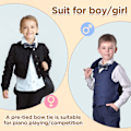 Pikkukuva 4 / 5: Polkka Dot -rusetti lapsille, muodollinen kaularusetti Tux -rusetti pojille ja tytöille juhliin, häihin, palloon, bankettiin