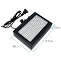 Miniatyrbild 3 av 4: 180 Strobe Blixtlampa Bärbar 35w Rgb Fjärrkontroll Ljudstyrning Strobehastighet Justerbar För Scen Disk -(ws)