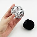 Miniatyrbillede 5 af 5: 4 stk. Metal Mikrofon Mesh Hoveder, Kompatibel med SM58 (Sølv)