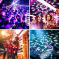 Miniatyrbild 5 av 5: Disco-scenljus, 7 RGB-färgfestljudskontrollprojektor