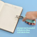 Pikkukuva 2 / 5: 6 mm:n yksireikäinen reikäleima paperille ja kortille, DIY-askarteluun (vihreä)