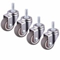 Miniatyrbillede 1 af 5: Hjul Casters, 1 tommer Trolley Swivel Caster Wheels, Sæt med 4