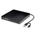 Pikkukuva 1 / 5: Ulkoinen CD DVD -asema, USB 3.0 ja Type-C kannettava CD DVD