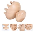 Miniatyrbillede 2 af 5: Træterapi Svampe Træ Massager Svampe Træterapi Værktøj Svampe Fuld Krop Træ Massager Gua Sha Værktøjer til Kvinder Mænd Relief