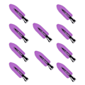 Pikkukuva 1 / 5: Saumattomat hiuspidikkeet, 10 kpl hiuspinni kiharaklipsejä, hiuspidikkeet, hiusneulat, luo muodikkaan kampauksen, violetti purple