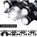 Miniatyrbilde 4 av 5: 5 LED-hodelykt - 12000lm  4 lysmoduser