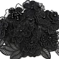 Miniatyrbilde 2 av 4: 3D Blomsterbroderi Applikasjonsdekorasjon Patch 2Set/24Pieces