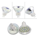 Miniatyrbilde 3 av 5: 6 stk. MR11 LED-pærer GU4-spotlightpærer 3W 18 LED-er (kald hvit)